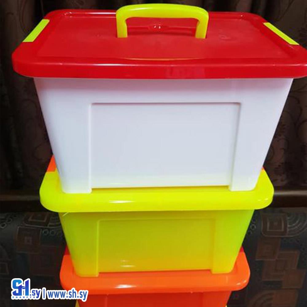 عبوة بلاستيك مربعة 10كغ (الطير)