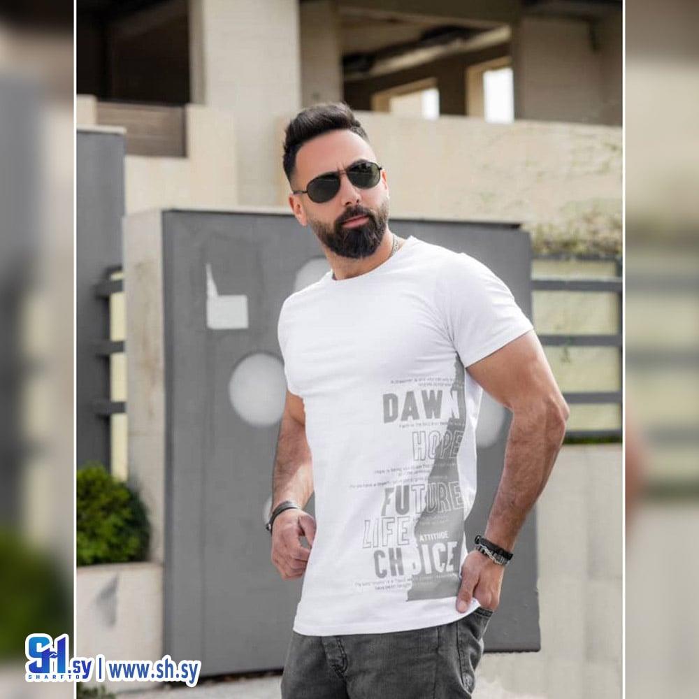 كنزة رجالي مطبعة رسم (Be rogn)