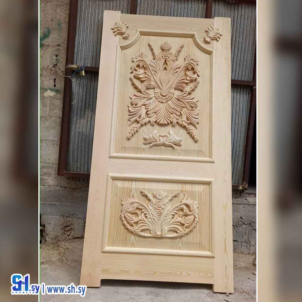 باب خشب تفصيل (النجار للديكور)