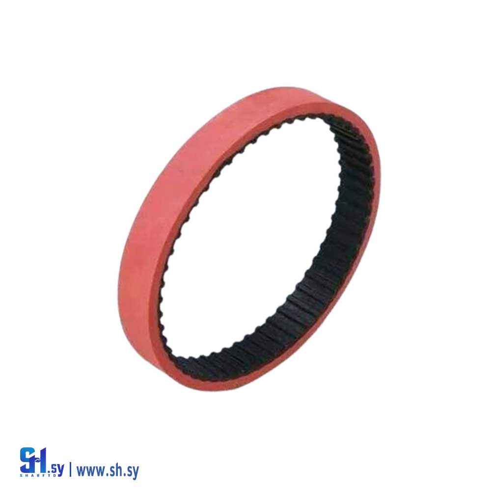 تلبيس وصب السيور الناقلة المستخدمة في الات التعبئة 2 (قاسم وخير الدين)