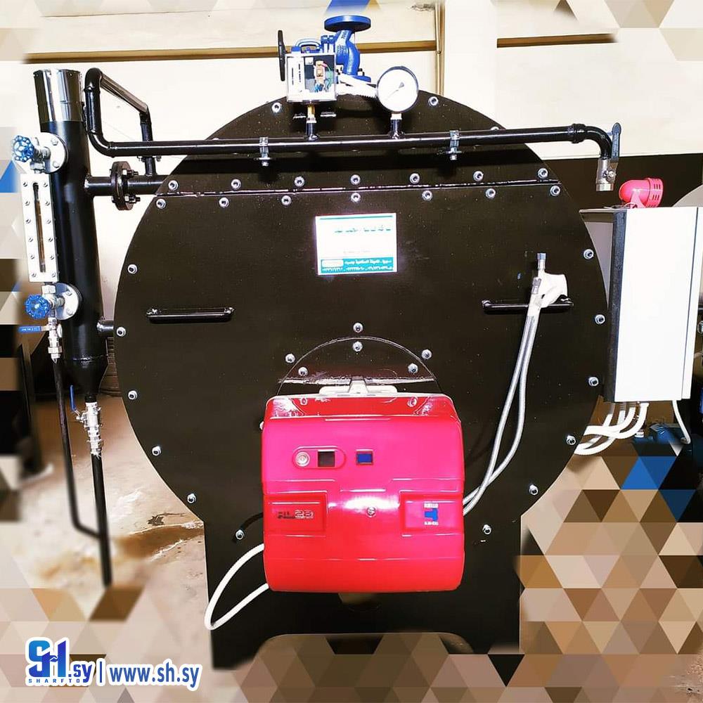 مرجل بخاري موديل SBC-FTB-DB-500 (شركة شما)