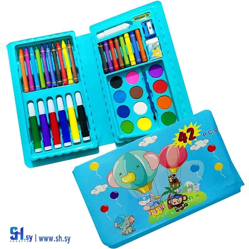 مجموعة الوان 42 قطعة (ألعاب السمان)