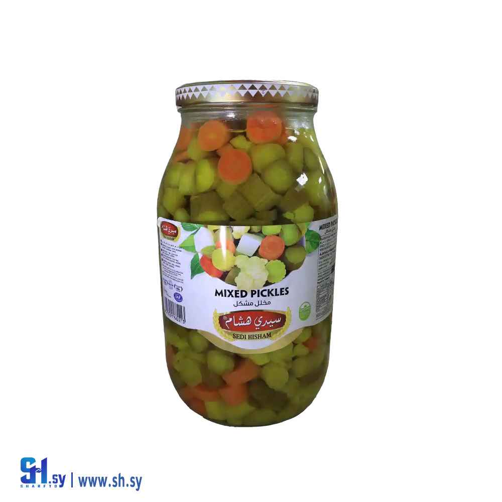 مخلل مشكل وزن 1850 غ (سيدي هشام)
