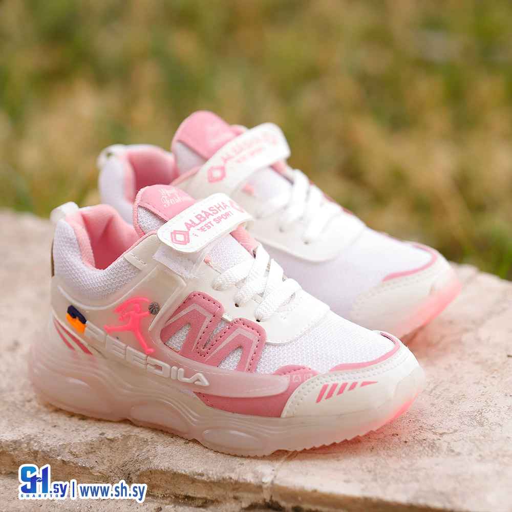 حذاء ولادي نعل سيلكون شفاف (crazyshoes)