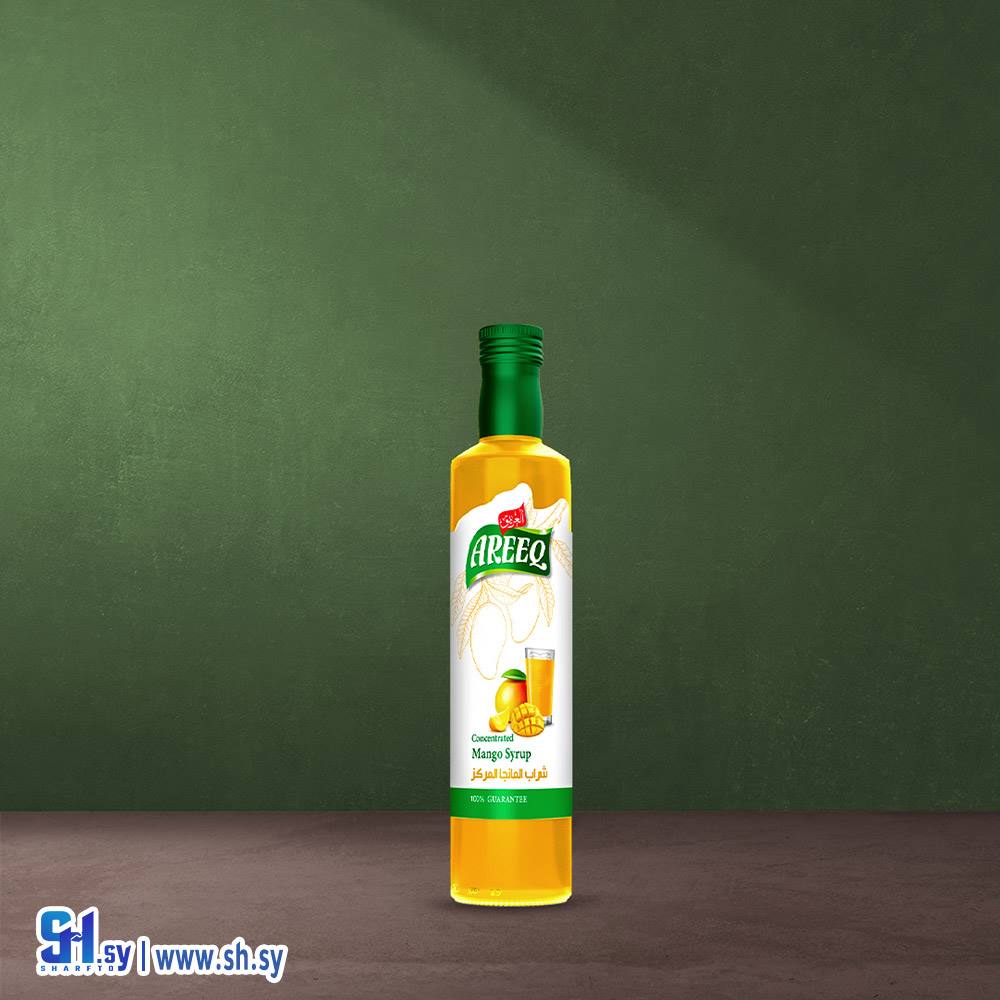 شراب المانجا المركز 650غ عبوة زجاج (العريق)