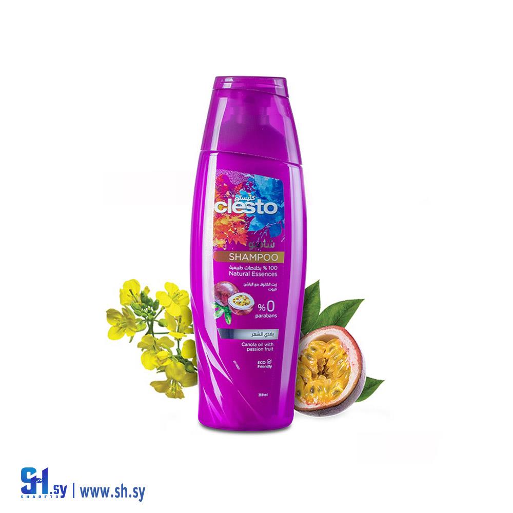 شامبو بزيت الكانولا والباشن فروت (كليستو)