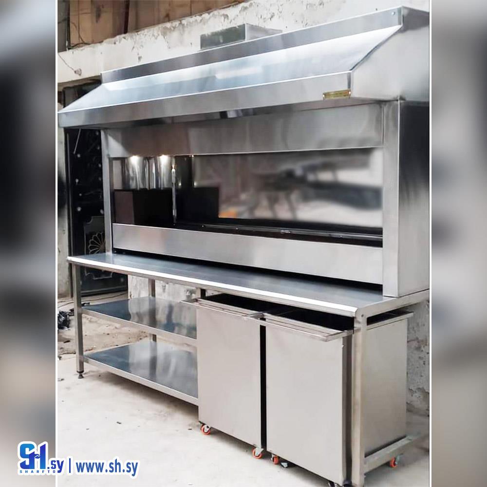 كاونتر شواء (اللحام لتجهيزات المطاعم)