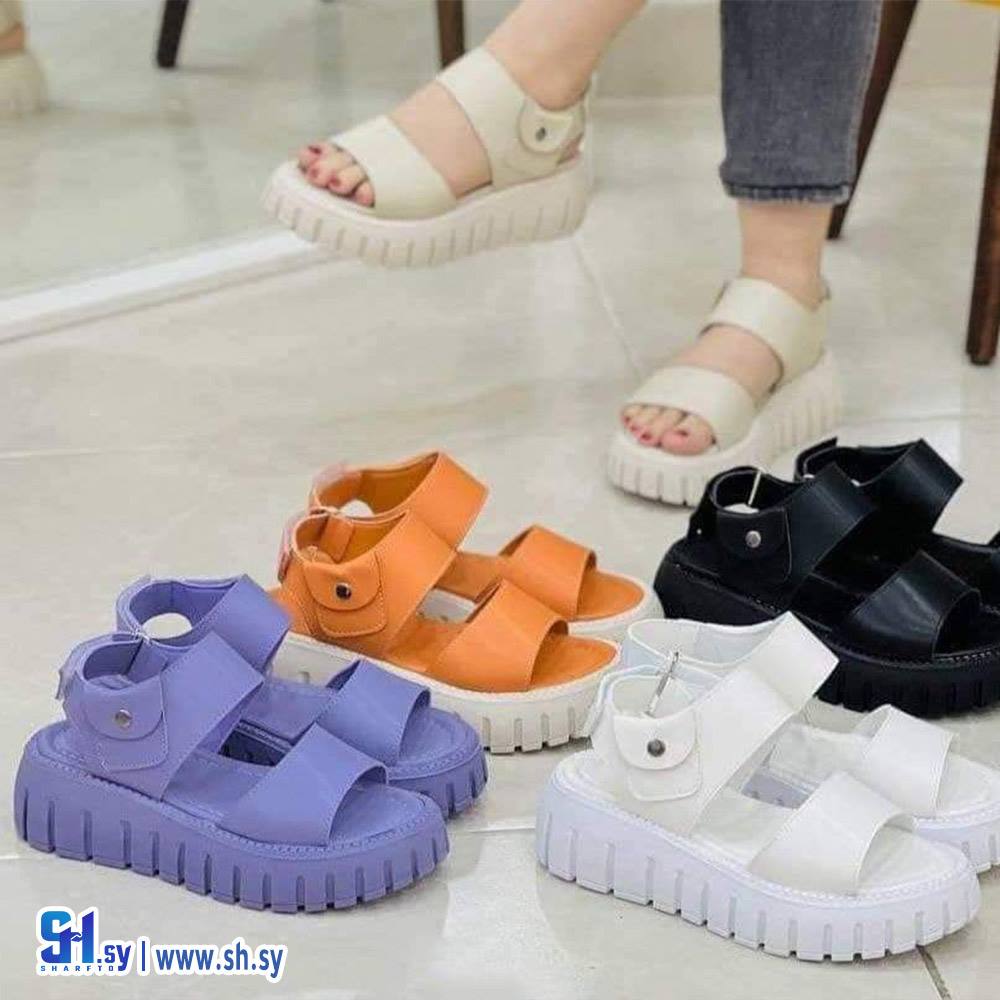 صندل نسائي خف جلد (TATARE)