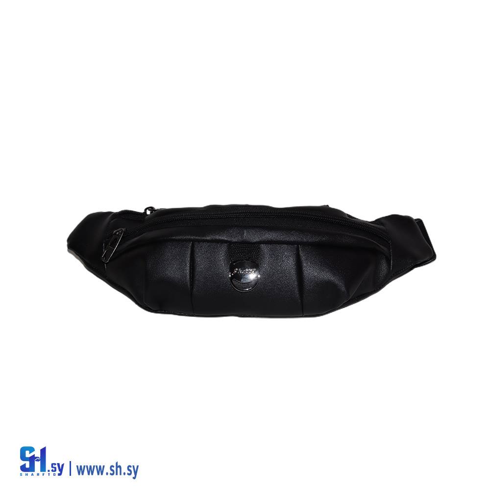 حقيبة خصر رجالية جلد  (أكرم)