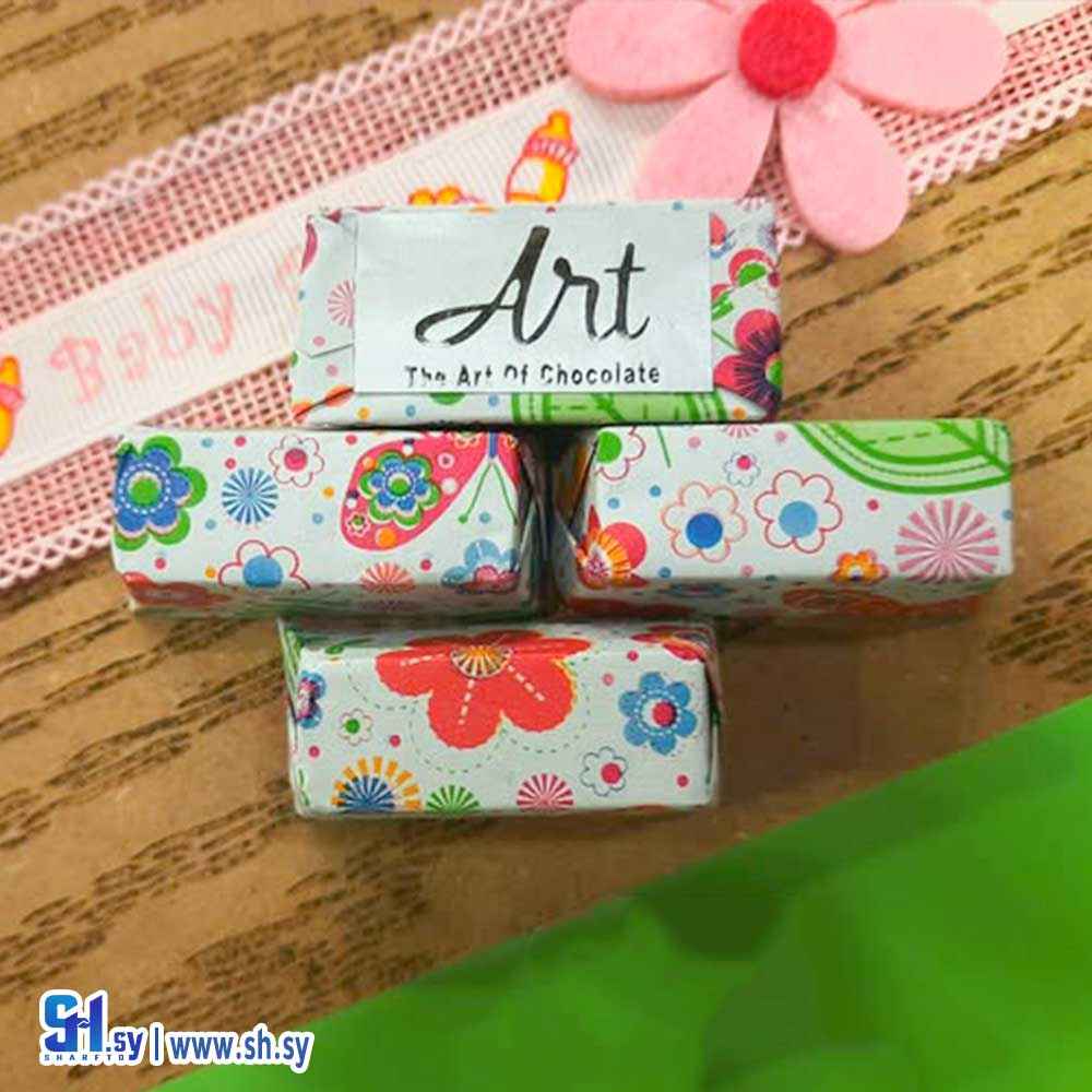 شوكولا الحليب مع كريمة اللوز (سكر نبات)