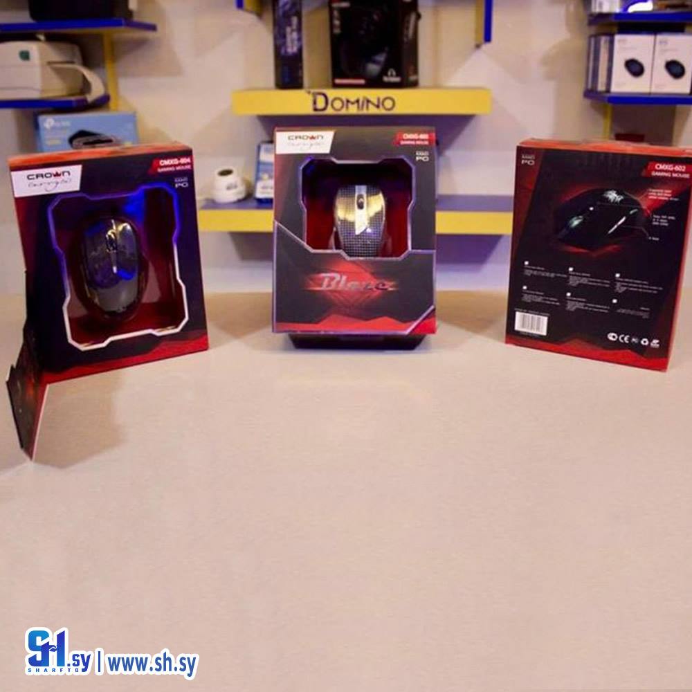 ماوس ماركة كراون CMXG-603 (دومينو)
