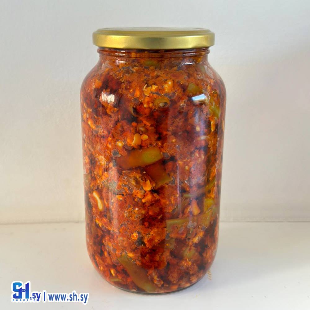 مكدوس فاصولياء (مونة ستي)