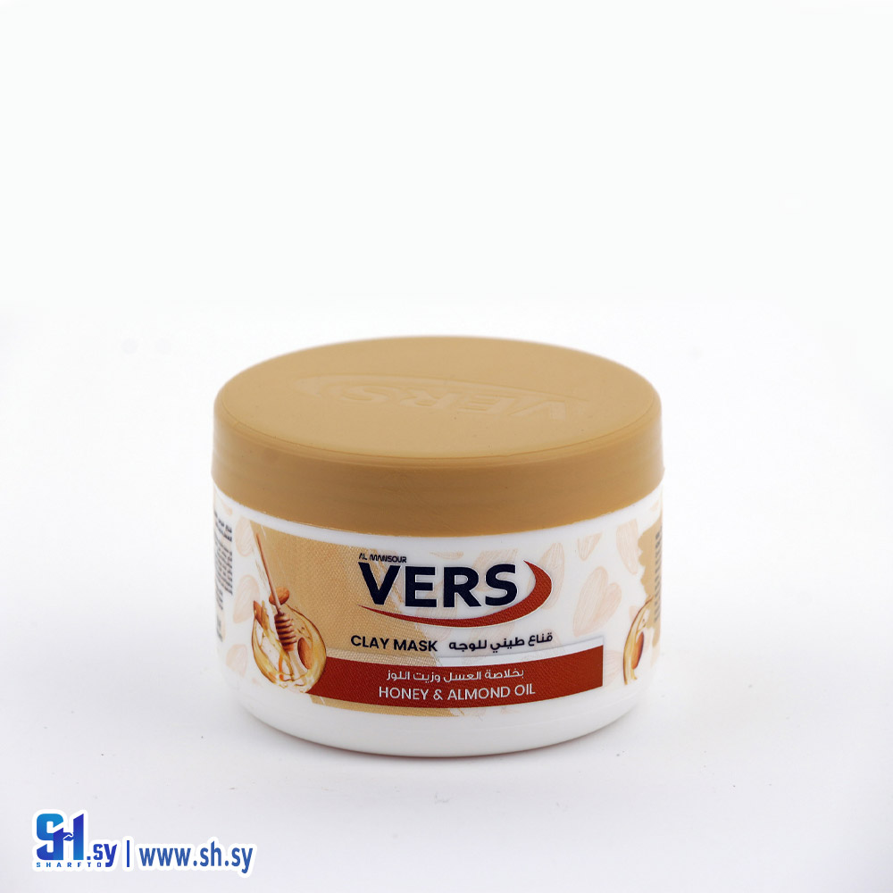 قناع الوجه بخلاصة العسل وزيت اللوز (Vers)