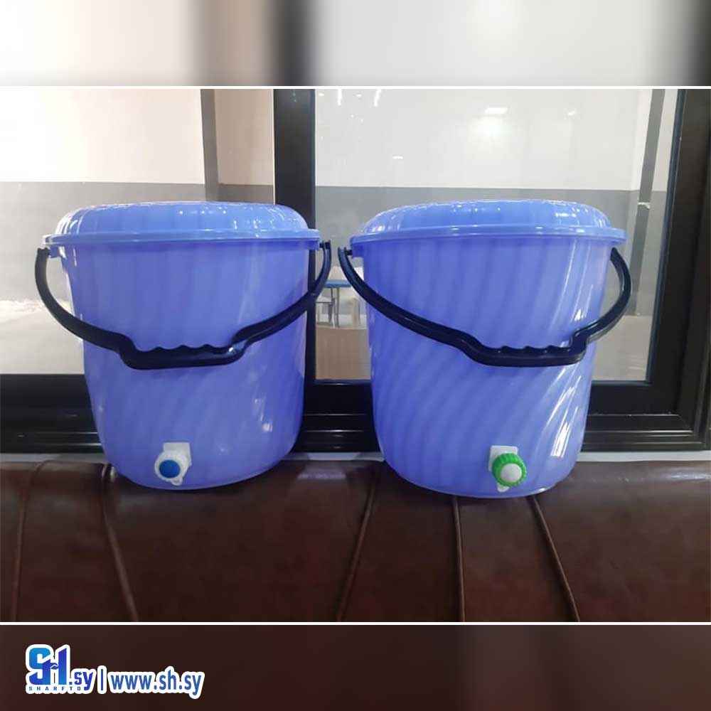 سطل ماء بحنفية (دهمان بلاست)