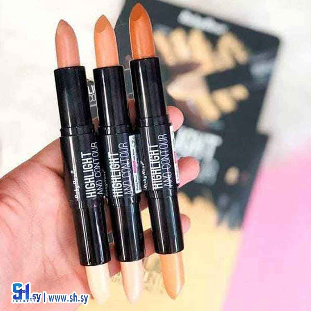 قلم كونتور وهايلايتر طرفين HB-8094 (روبي روز)