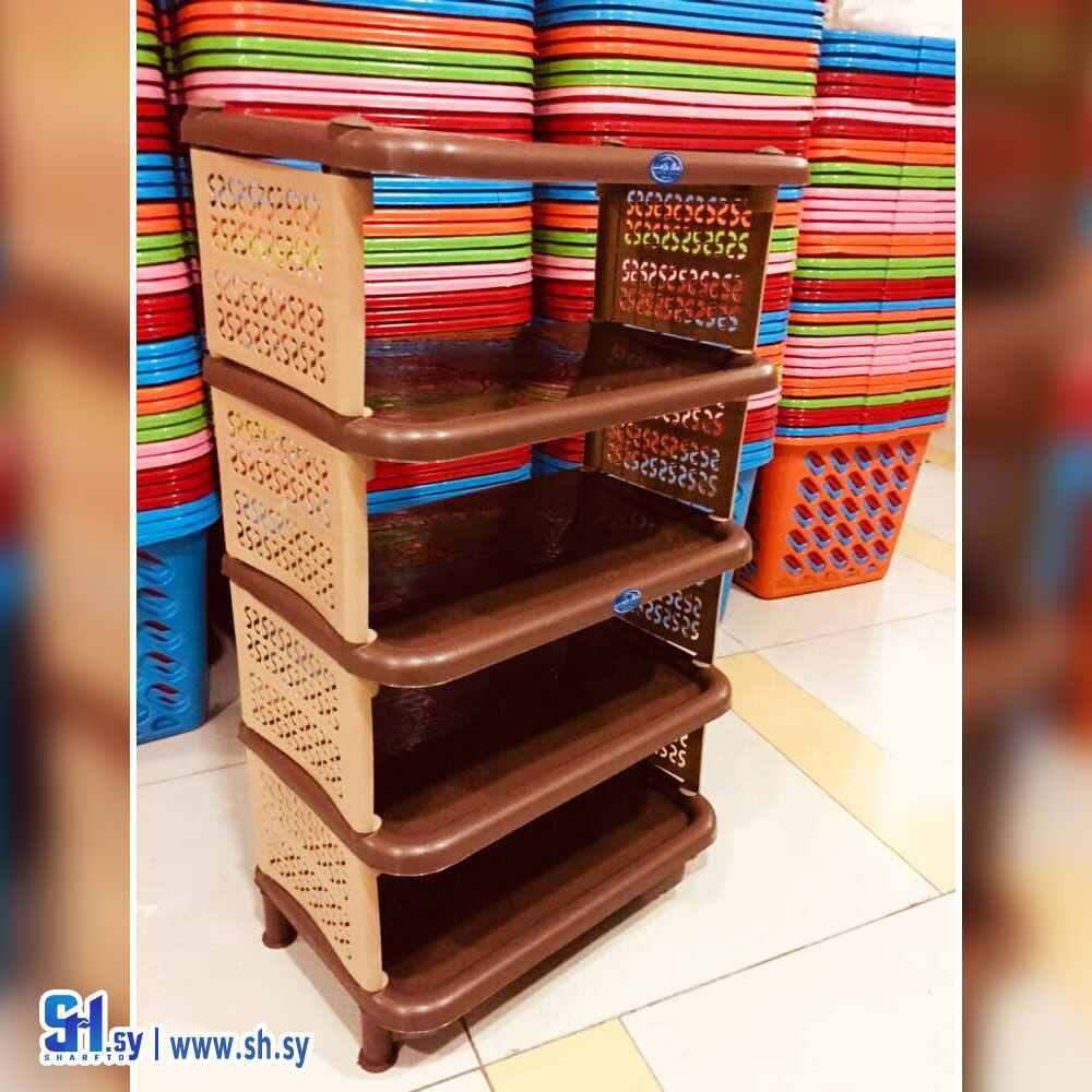 رف احذية خماسي (شهد بلاست)