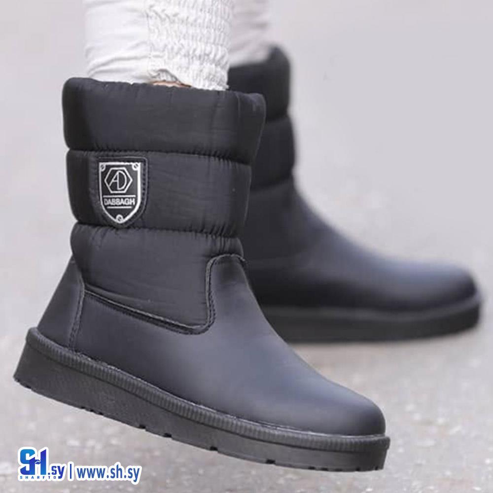 جزمة نسائية قلب فرو كامل (أحذية احمد عقيل)