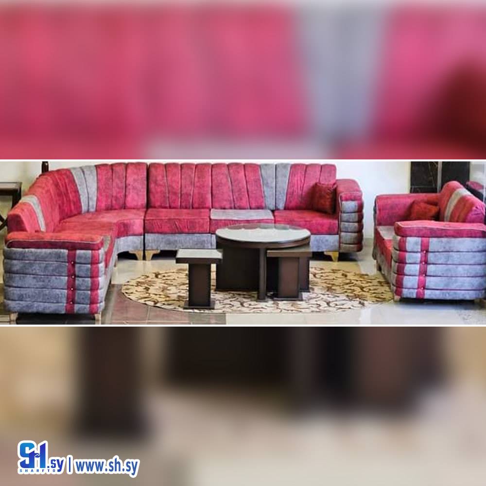 غرفة ضيافة موديل 6 (مفروشات ابو ادم)