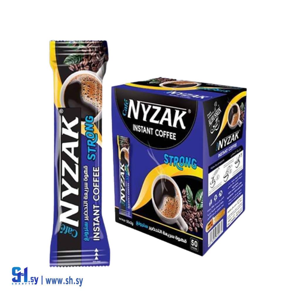 قهوة سريعة التحضير سترونغ 50ظرف (نيزك)