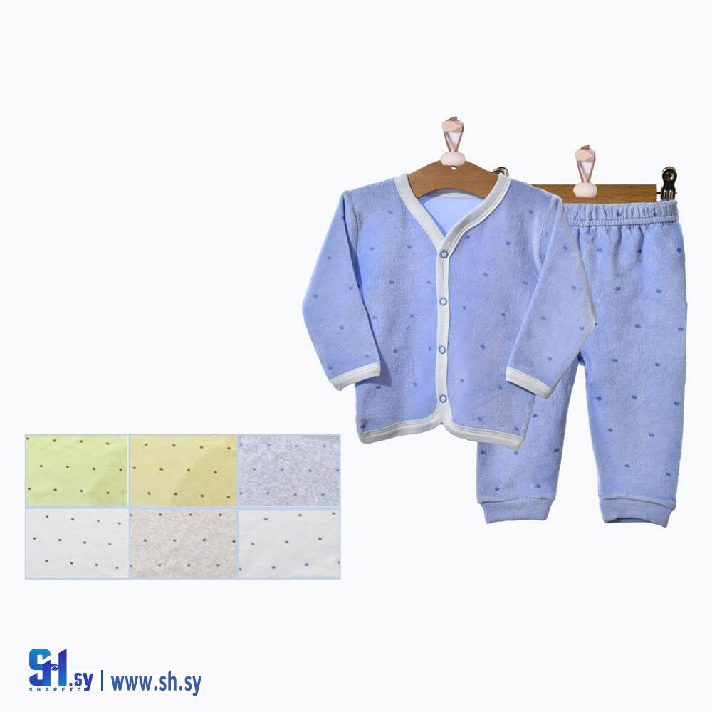 بيجامة مخمل موديل 8246 (عقاد بيبي)