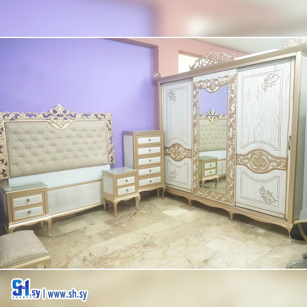 غرفة نوم موديل 2 (مفروشات فواز الجانودي)