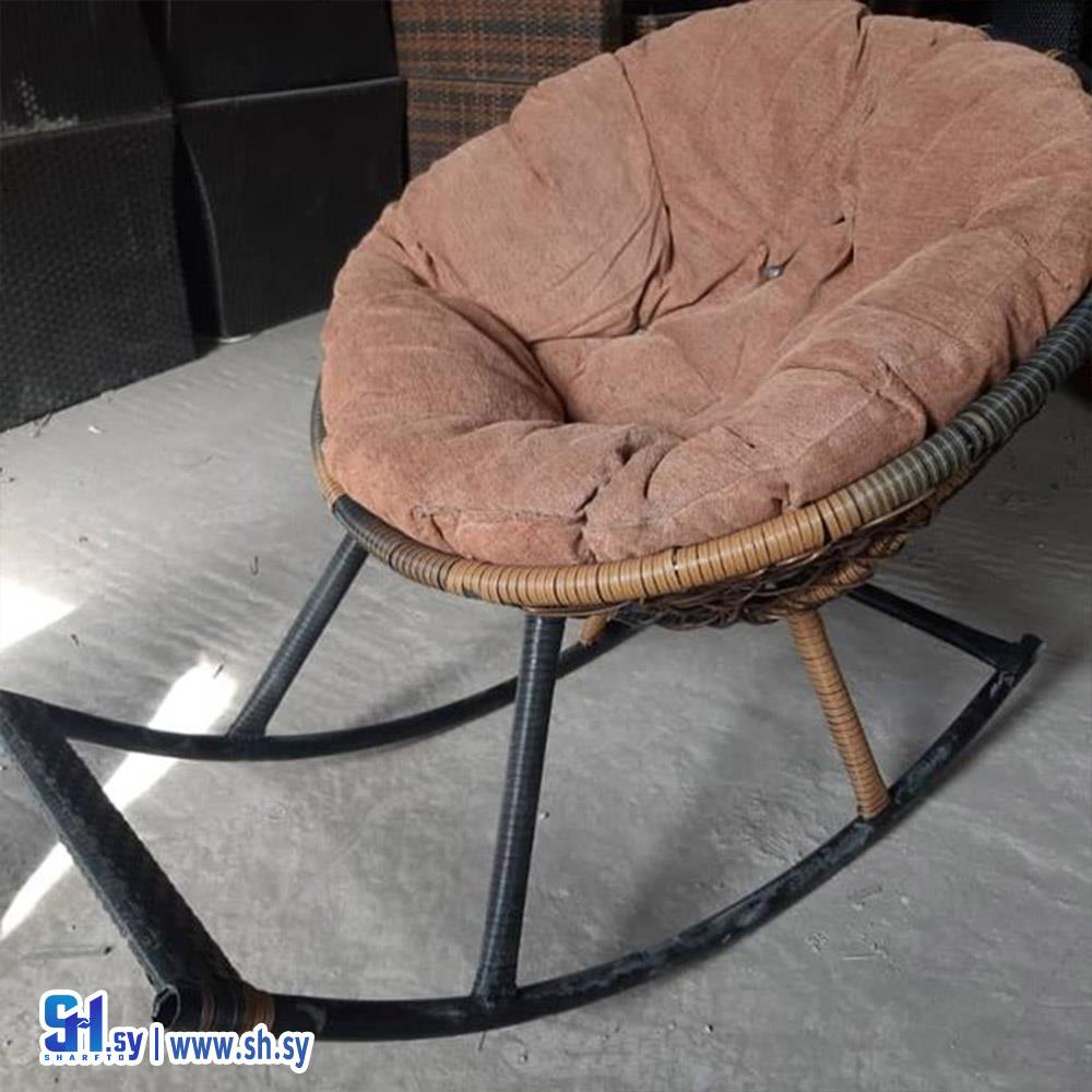 كرسي هزاز مدور (مفروشات الطير)