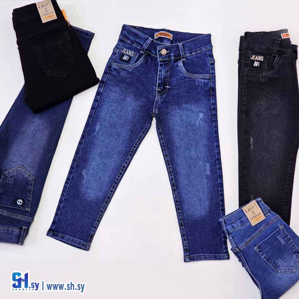 بنطال جينز موديل 12198 (زمار مود)