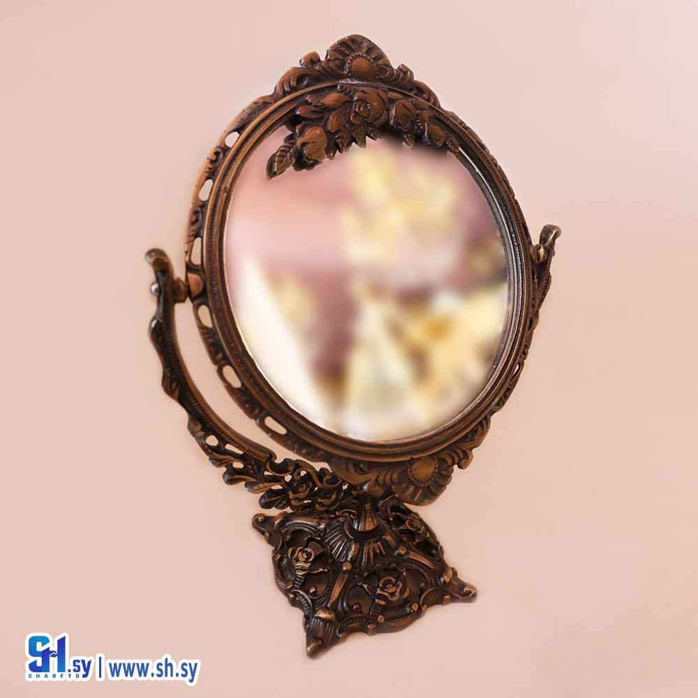 مراية نحاس تراثية مزخرفة موديل 1099 (لافاز شيخ الكار)