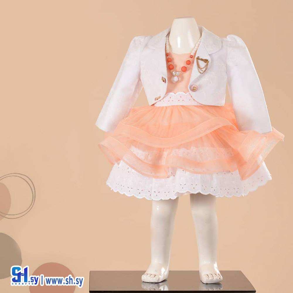 فستان بناتي موديل 2937 (أرمنازي للألبسة)