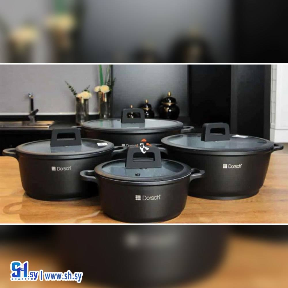طقم طناجر 2  (الهندي للادوات المنزلية)