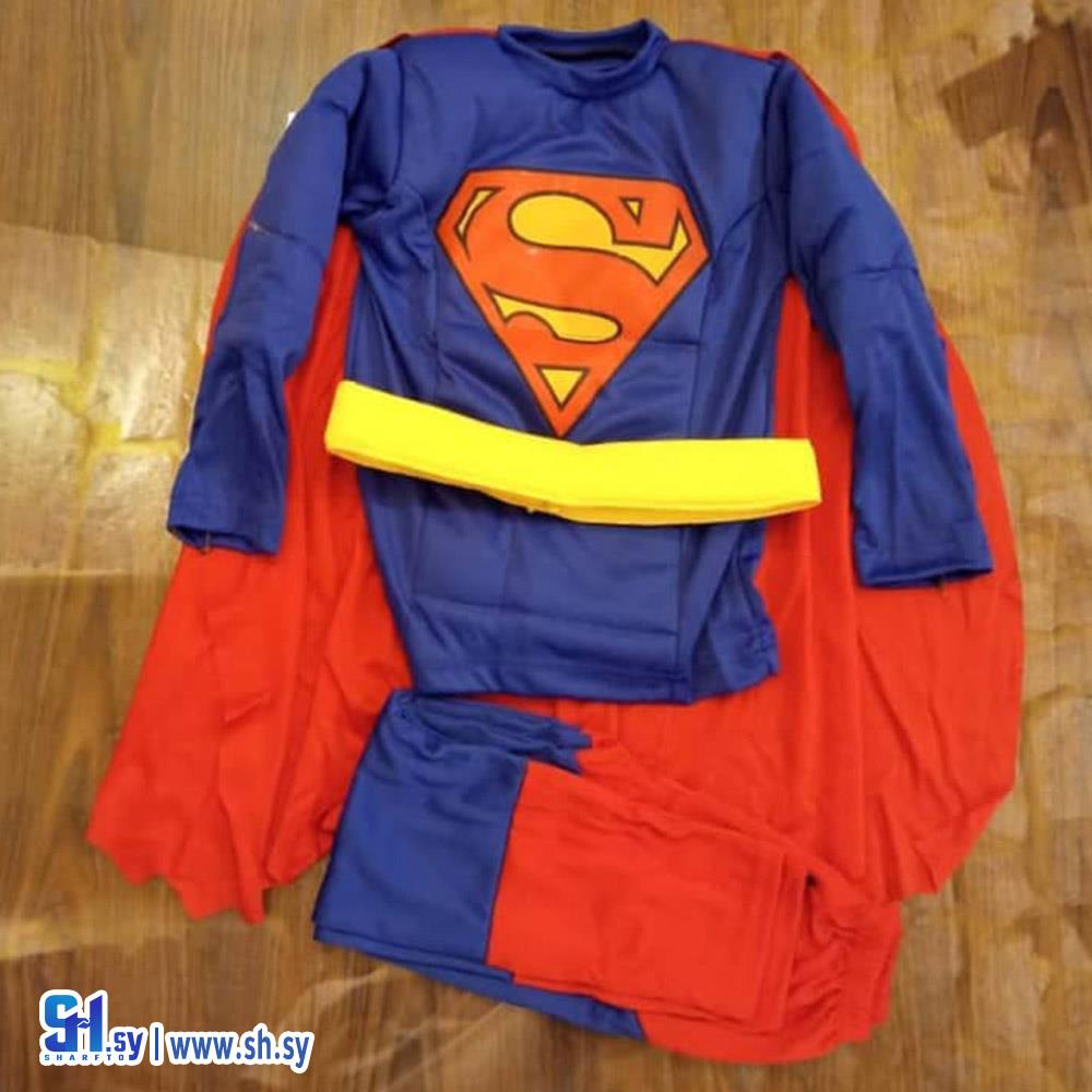 لباس تنكري سوبر مان ولادي (كربوج إخوان)