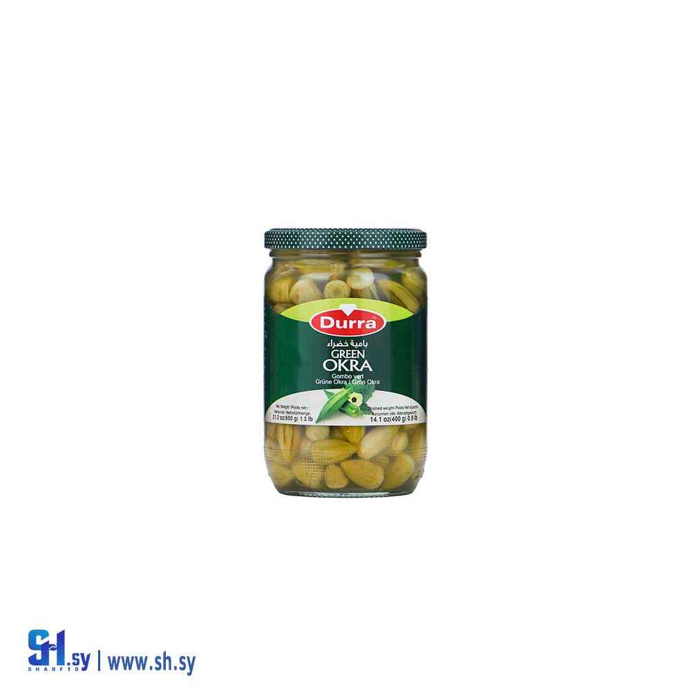 بامية خضراء 600 غ (الدرة)