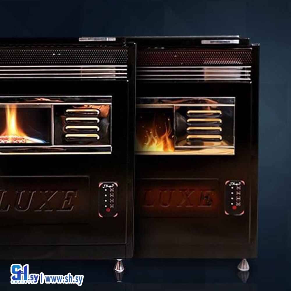 مدفأة  مزودة بكونترول ودارة اوتوماتيك (مدافئ الهلال)