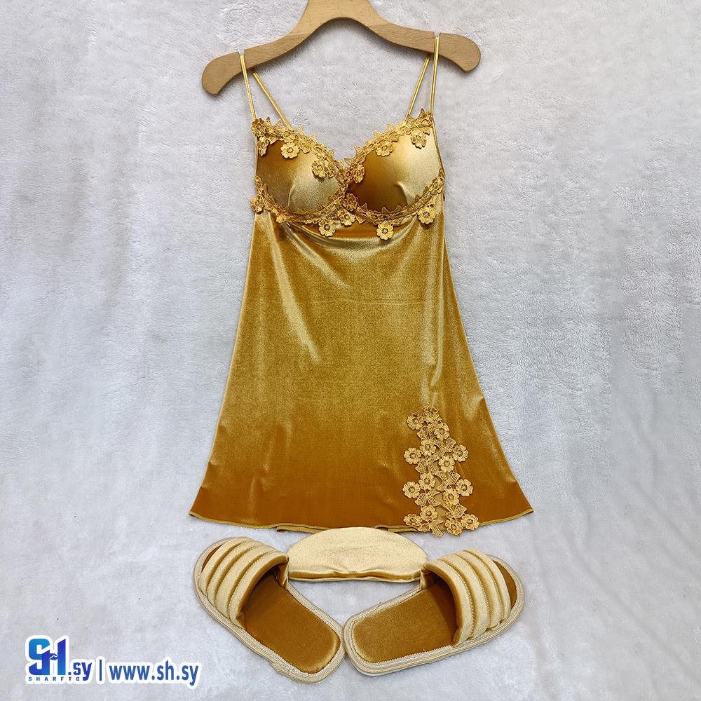 لانجري قصير مخمل (Girly Lingerie)
