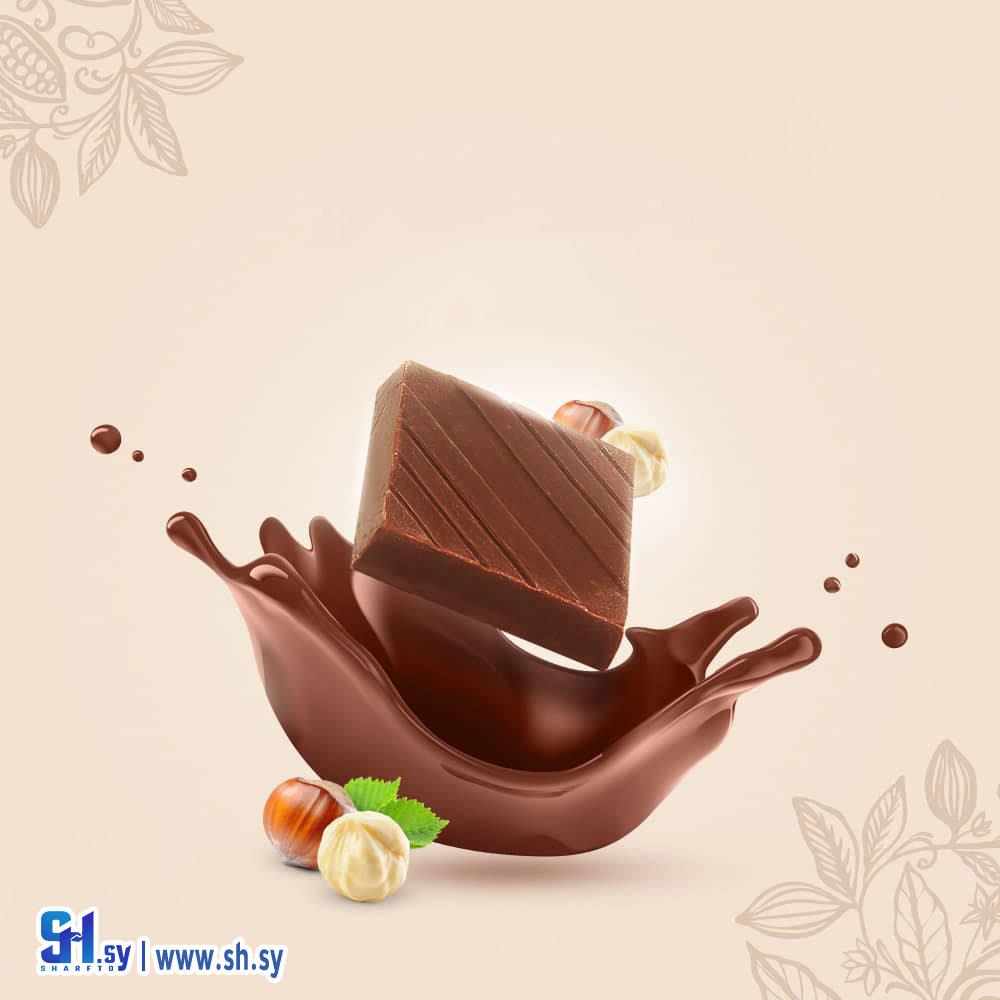 شوكولا بمكسرات البندق (شوكولا الفلك)