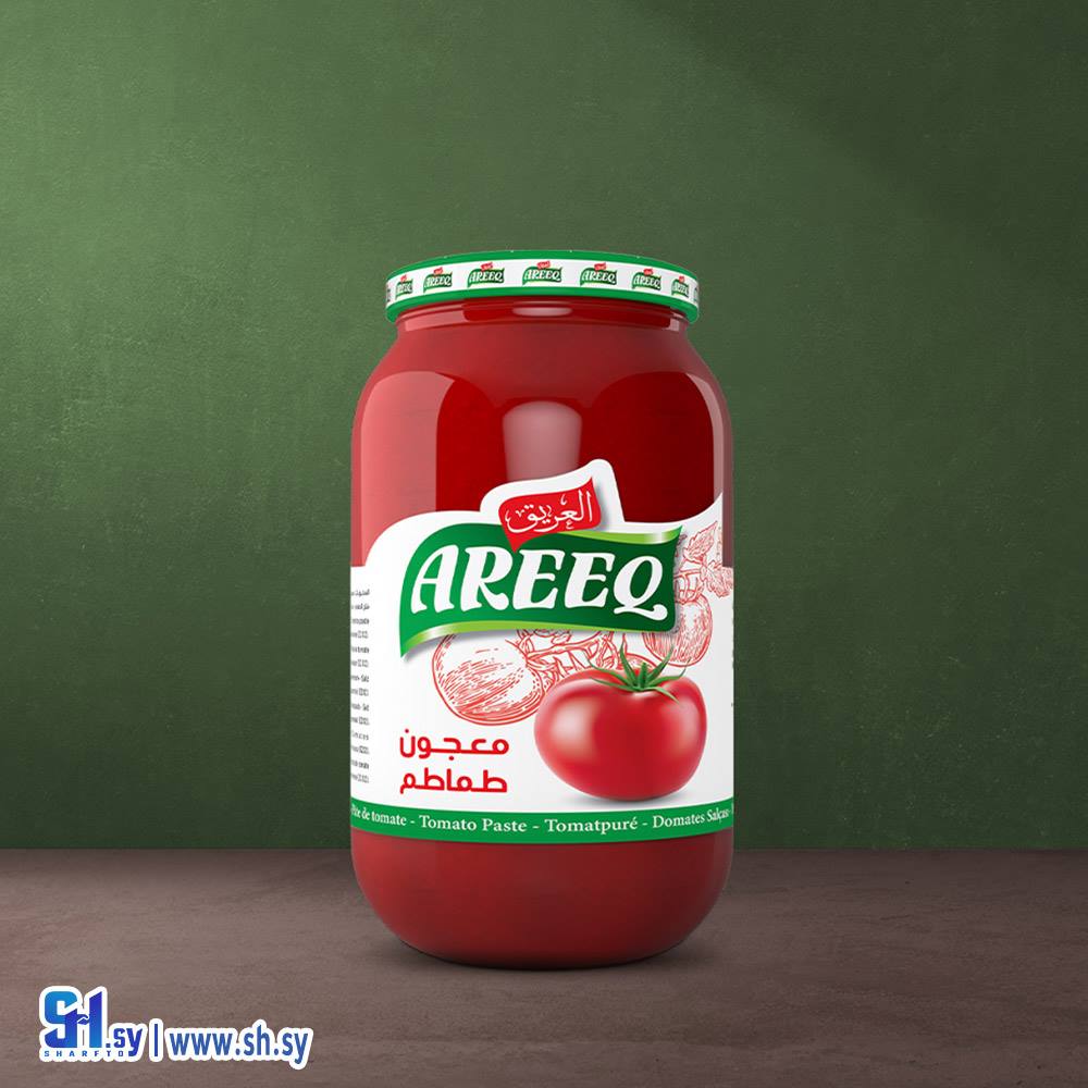 معجون طماطم 1350غ  عبوة زجاج (العريق)