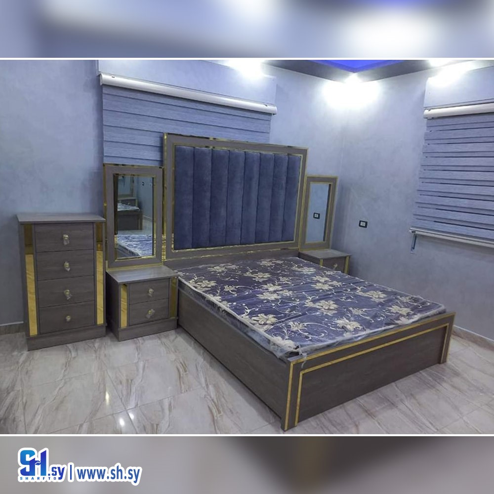 طقم غرفة نوم موديل 3 (مفروشات عدي)