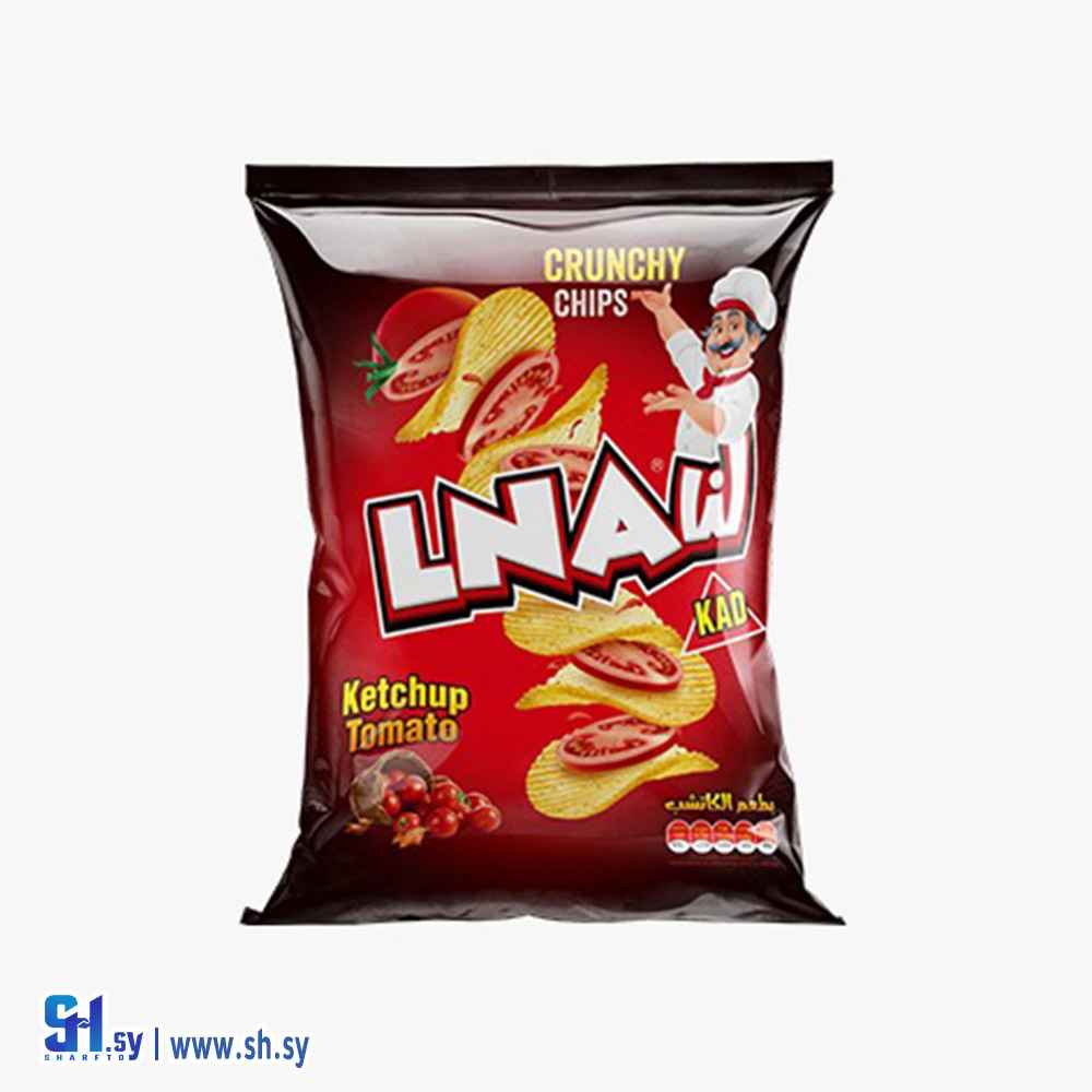 شيبس لنا بنكهة الكتشب (كاد دشق)