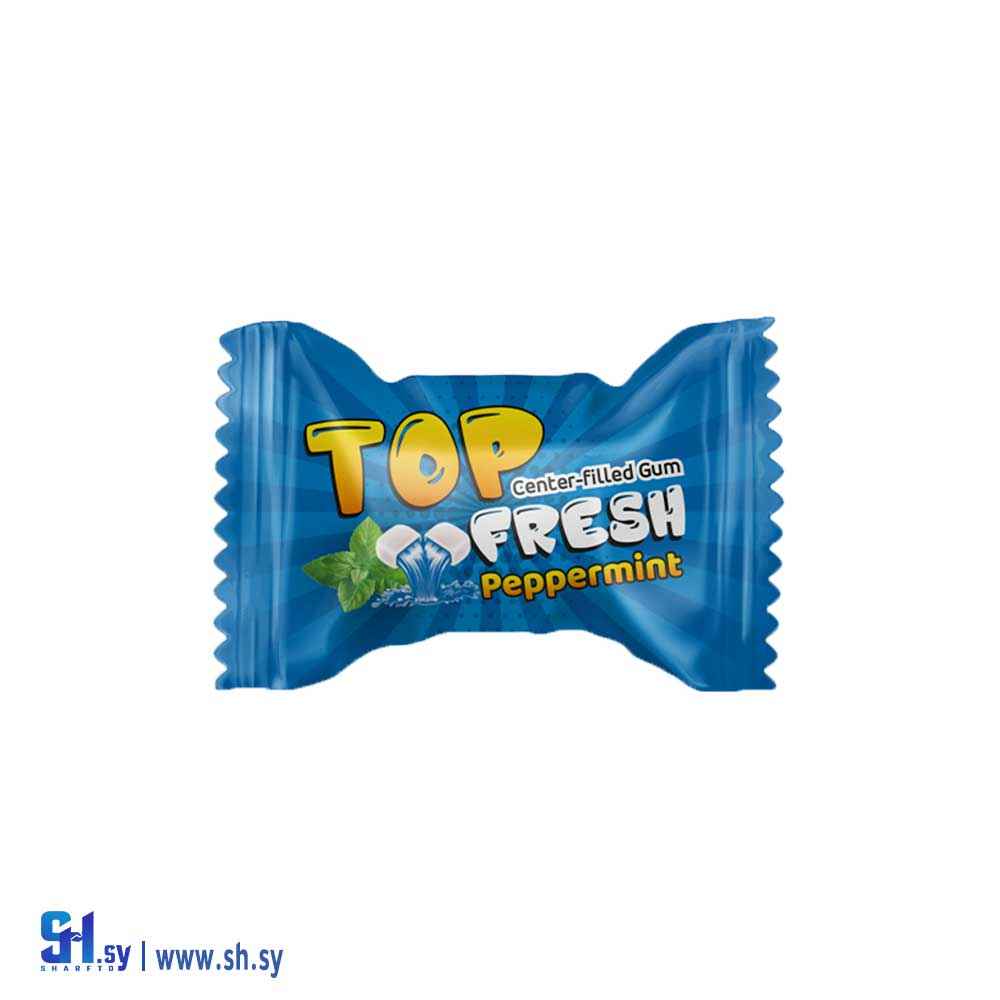 علكة توب فريش ظرف نعنع خفيف (زاهي)