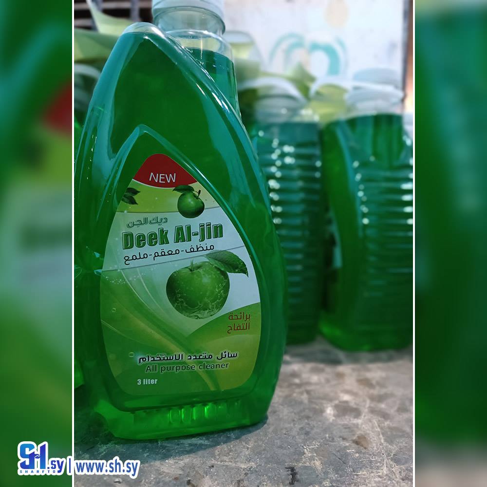 معقم سائل متعدد الاستعمال 3 لتر (ديك الجن)
