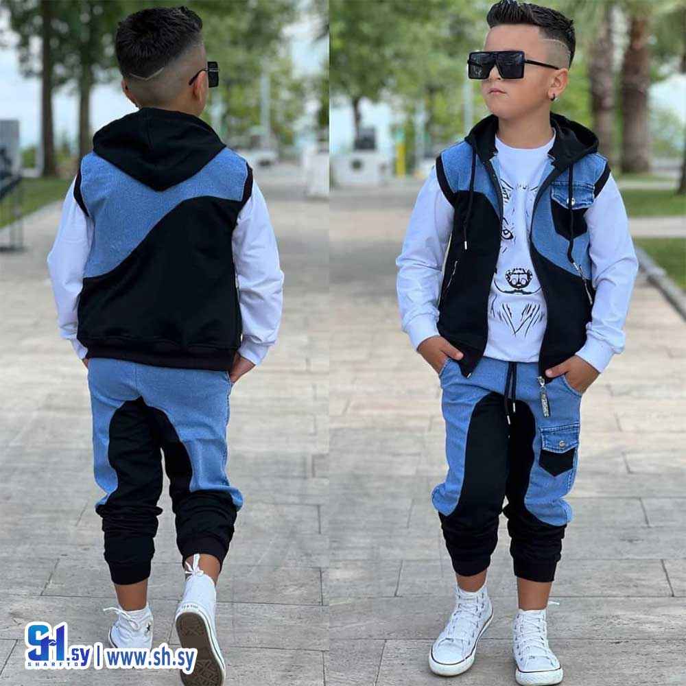 طقم صبياني Wolf (Fashion World)