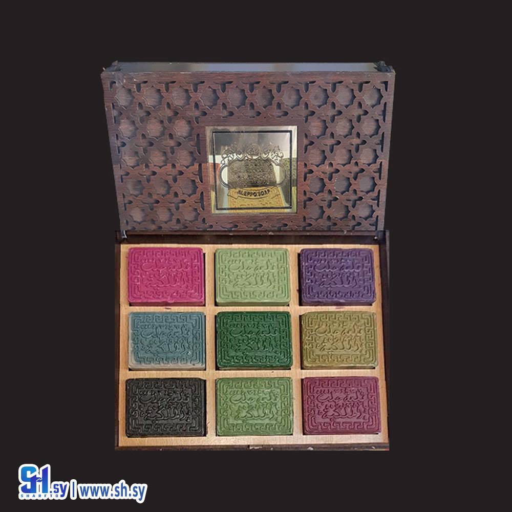 صابون قلعة حلب الملكية 9 لوح خشب (قلعة حلب الملكية)