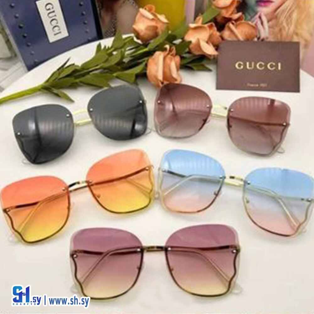 نظارات شمسية GUCCI موديل 90142(نظارات آي فاشن)