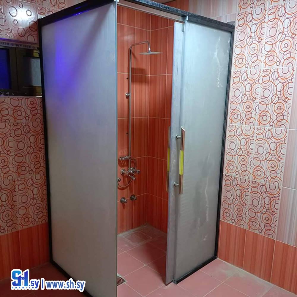 بكدوش حمام (الوسام للألمنيوم والمطابخ والديكورات)