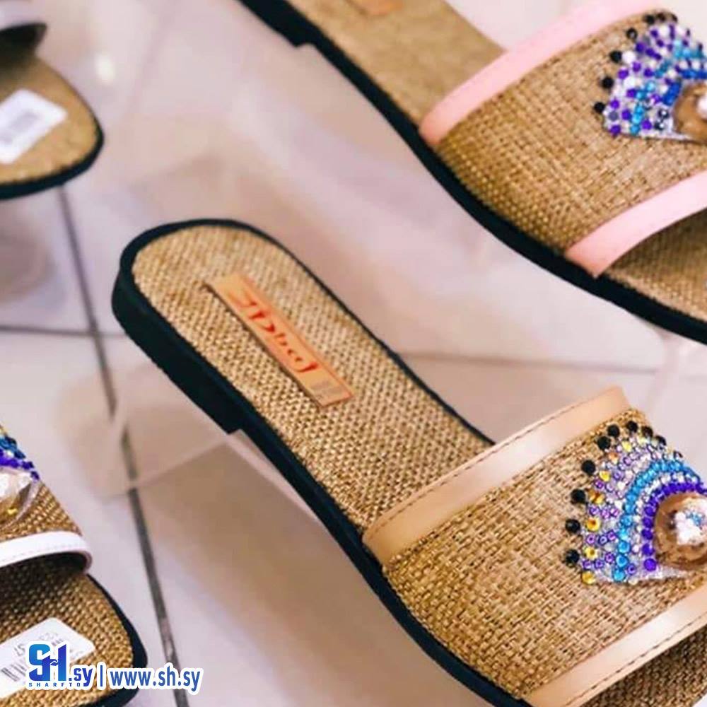 شحاط نسائي موديل العين الزرقاء (ديباج)