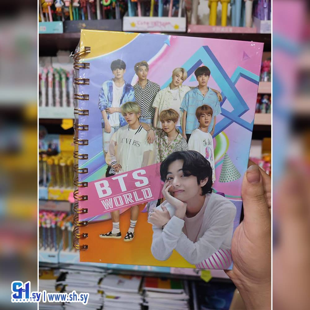 دفتر BTS 3 (مكتبة عالم الاطفال)