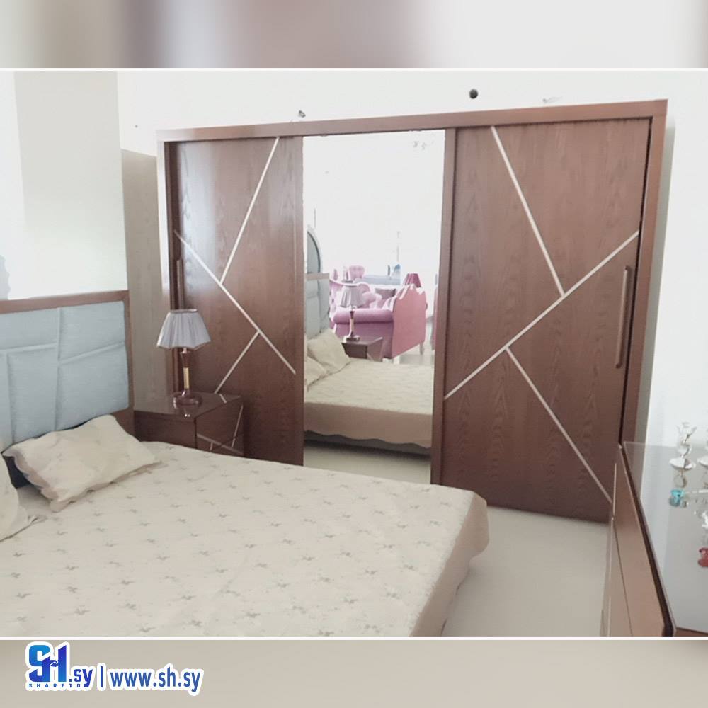 غرفة نوم بزخرفة هندسية (ماركيز)