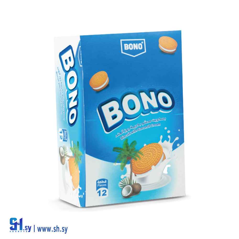 بسكويت بونو 4 قطع جوز الهند (BONO)