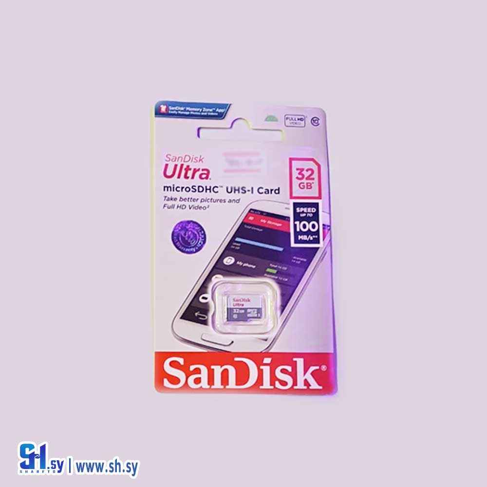 ذاكرة داخلية  microSDHC UHS-I 32 جيجابايت (MEGA TRON)
