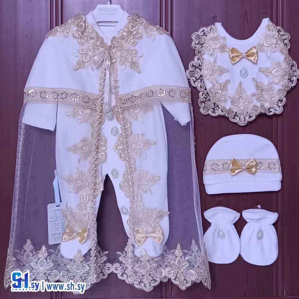 طقم بي بي بناتي مخمل موديل 966 (Popolini)